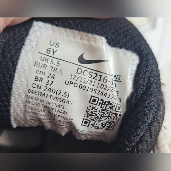 Kids Nike zoom crossover basketball shoes, unisex 6Y Big Boy - Picture 4 of 7